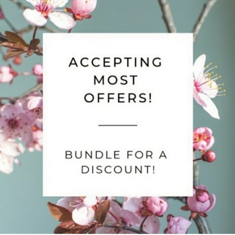 Reasonable Offers Usually Accepted